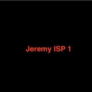 Jeremy ISP1